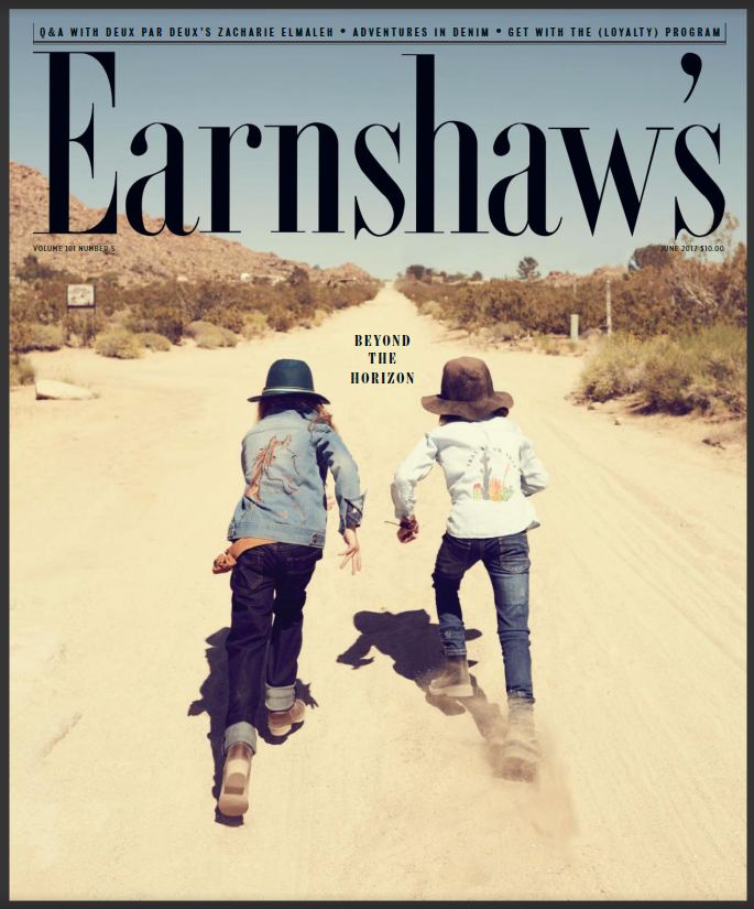 Cape Clogs was featured in the June 2017 Earnshaw's Magazine